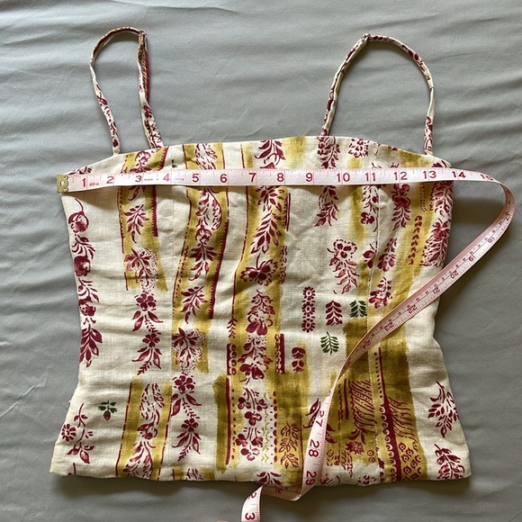 Reformation Overland Linen top - Picture 3 of 6